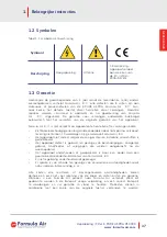 Предварительный просмотр 37 страницы Formula Air E-PURE ASPRA P10000 Manual