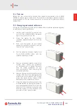 Preview for 13 page of Formula Air E-PURE ASPRA S400 Series Manual