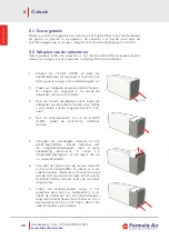 Предварительный просмотр 26 страницы Formula Air E-PURE ASPRA S400 Series Manual