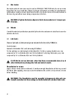 Preview for 8 page of Formula THIRTYFIVE QR15 Operating Manual