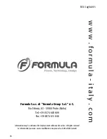 Preview for 18 page of Formula THIRTYFIVE QR15 Operating Manual