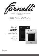 Fornelli FEA 45 SONATA User Manual preview