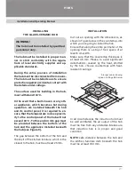 Preview for 23 page of Fornelli PIA 60 MERIDIANA User Manual