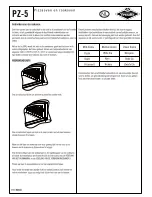 Preview for 36 page of Fornetto PZ-5 Assembly & Operating Manual