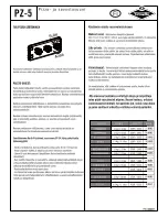 Preview for 47 page of Fornetto PZ-5 Assembly & Operating Manual