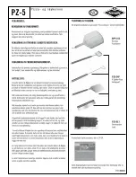 Preview for 55 page of Fornetto PZ-5 Assembly & Operating Manual