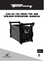 Forney 220 AC/DC Operating Manual предпросмотр