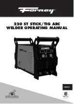 Forney 220 ST Operating Manual preview