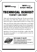 Preview for 3 page of Forney 85650 Manual