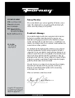 Preview for 2 page of Forney Easy Weld 140FC-i Operating Manual