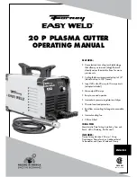 Предварительный просмотр 1 страницы Forney Easy Weld 20P Operating Manual