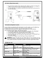 Preview for 13 page of Forney MAXFire 140 Operating Manual