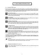 Preview for 15 page of FORNI FEM107 Installation, Operation And Maintenance Instructions