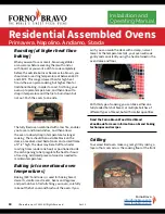 Preview for 13 page of Forno Bravo Andiamo 60-W-FA Installation And Operating Manual