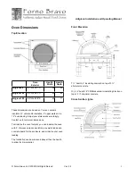 Предварительный просмотр 9 страницы Forno Bravo Artigiano100 Installation And Operating Manual