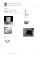 Preview for 7 page of Forno Bravo Casa100 Installation And Operating Manual