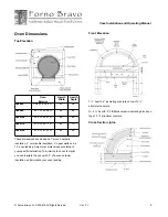 Preview for 9 page of Forno Bravo Casa100 Installation And Operating Manual