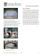 Preview for 15 page of Forno Bravo Casa100 Installation And Operating Manual