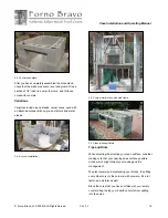 Preview for 18 page of Forno Bravo Casa100 Installation And Operating Manual