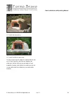 Preview for 25 page of Forno Bravo Casa100 Installation And Operating Manual