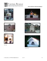 Preview for 33 page of Forno Bravo Casa100 Installation And Operating Manual