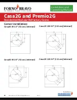 Preview for 14 page of Forno Bravo Casa2G 100 Installation And Operating Manual