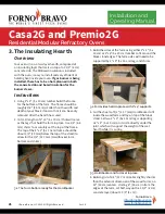 Preview for 21 page of Forno Bravo Casa2G 100 Installation And Operating Manual