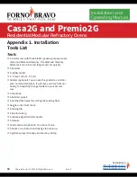 Preview for 33 page of Forno Bravo Casa2G 100 Installation And Operating Manual