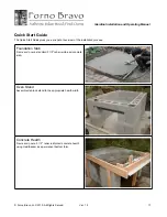 Предварительный просмотр 17 страницы Forno Bravo Giardino60 Installation And Operating Manual