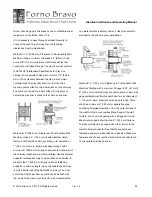 Предварительный просмотр 32 страницы Forno Bravo Giardino60 Installation And Operating Manual