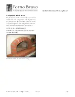 Предварительный просмотр 35 страницы Forno Bravo Giardino60 Installation And Operating Manual