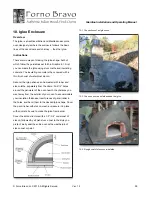 Предварительный просмотр 39 страницы Forno Bravo Giardino60 Installation And Operating Manual