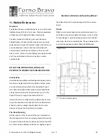 Предварительный просмотр 40 страницы Forno Bravo Giardino60 Installation And Operating Manual