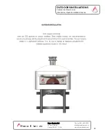 Предварительный просмотр 10 страницы Forno Classico Colosso 100 Installation And Operation Manual