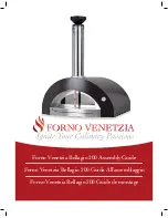 Forno Venetzia Bellagio 200 Assembly Manual предпросмотр