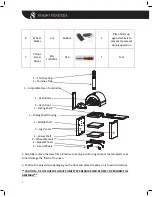 Preview for 6 page of Forno Venetzia TORINO 300 Assembly Manual