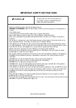 Preview for 7 page of Forno Alta Qualita FFRBI1844-36SB Manual