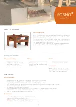 Preview for 1 page of Forno Brann table corten Quick Start Manual