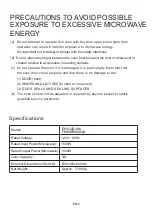 Preview for 3 page of Forno EM034D4NA Instruction Manual