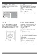 Preview for 16 page of Forno FDWBI8067-24S Use & Care Manual