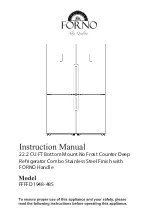 Forno FFFFD1948-48S Instruction Manual предпросмотр