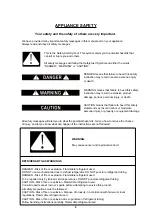 Предварительный просмотр 5 страницы Forno FFRBI1805-33S Manual