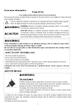 Preview for 4 page of Forno FFSGS6187-30 Installation Manual