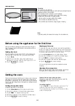 Preview for 10 page of Forno FMWDR309324 Operation Manual