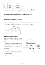 Preview for 12 page of Forno FRHWM5029-30 Instruction Manual