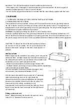 Предварительный просмотр 8 страницы Forno FRHWM5074-22 Instruction Manual