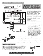 Предварительный просмотр 9 страницы Forno VOCE CF00200 Series Instruction Manual