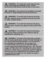 Preview for 6 page of Forno Voce CF01566 Instruction Manual