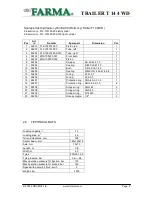 Preview for 10 page of FORS MW FARMA T 14 4WD Instruction Book