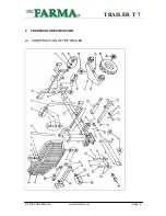 Предварительный просмотр 4 страницы FORS MW FARMA T 7 Instruction Book